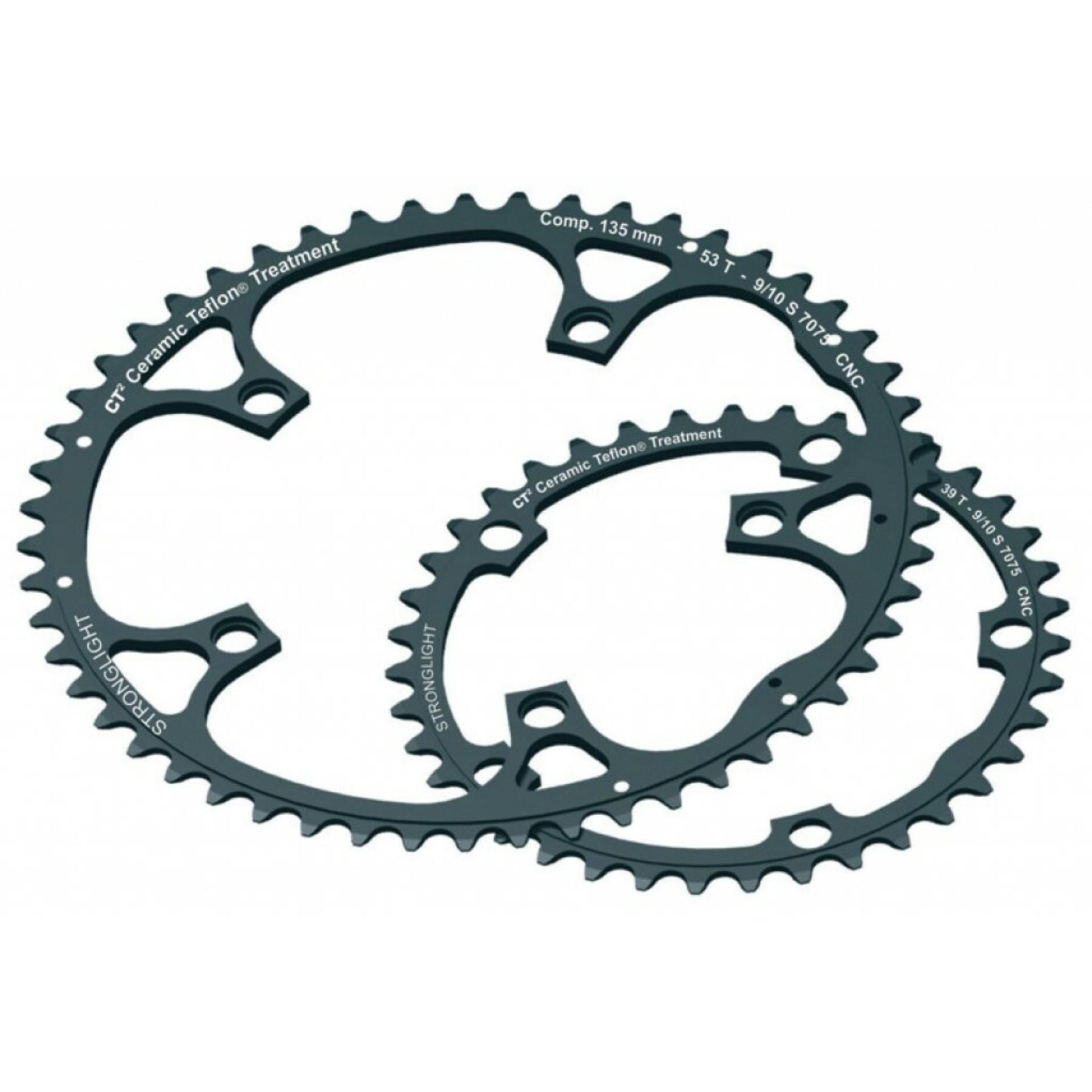 Compacte lade Stronglight ct2 adaptable campagnolo 9/10v 50T