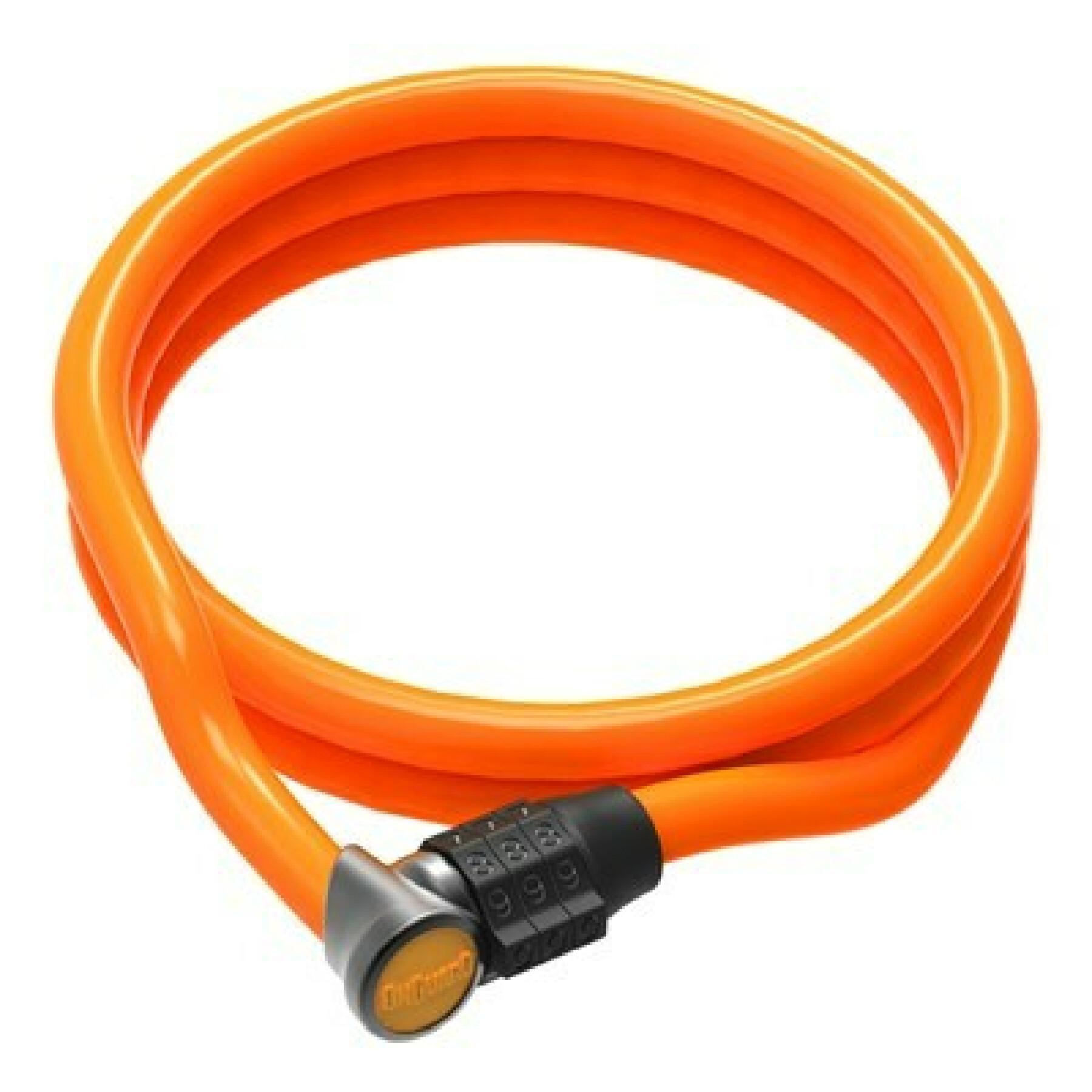 Kabelslot Onguard Neon Light Combo 120 Cm X 8 Mm