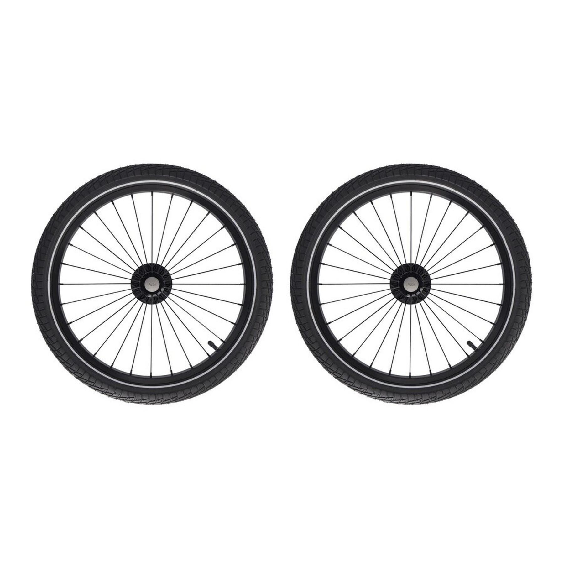 Set wielen voor kinderaanhanger XLC Mono S/Duo 20"