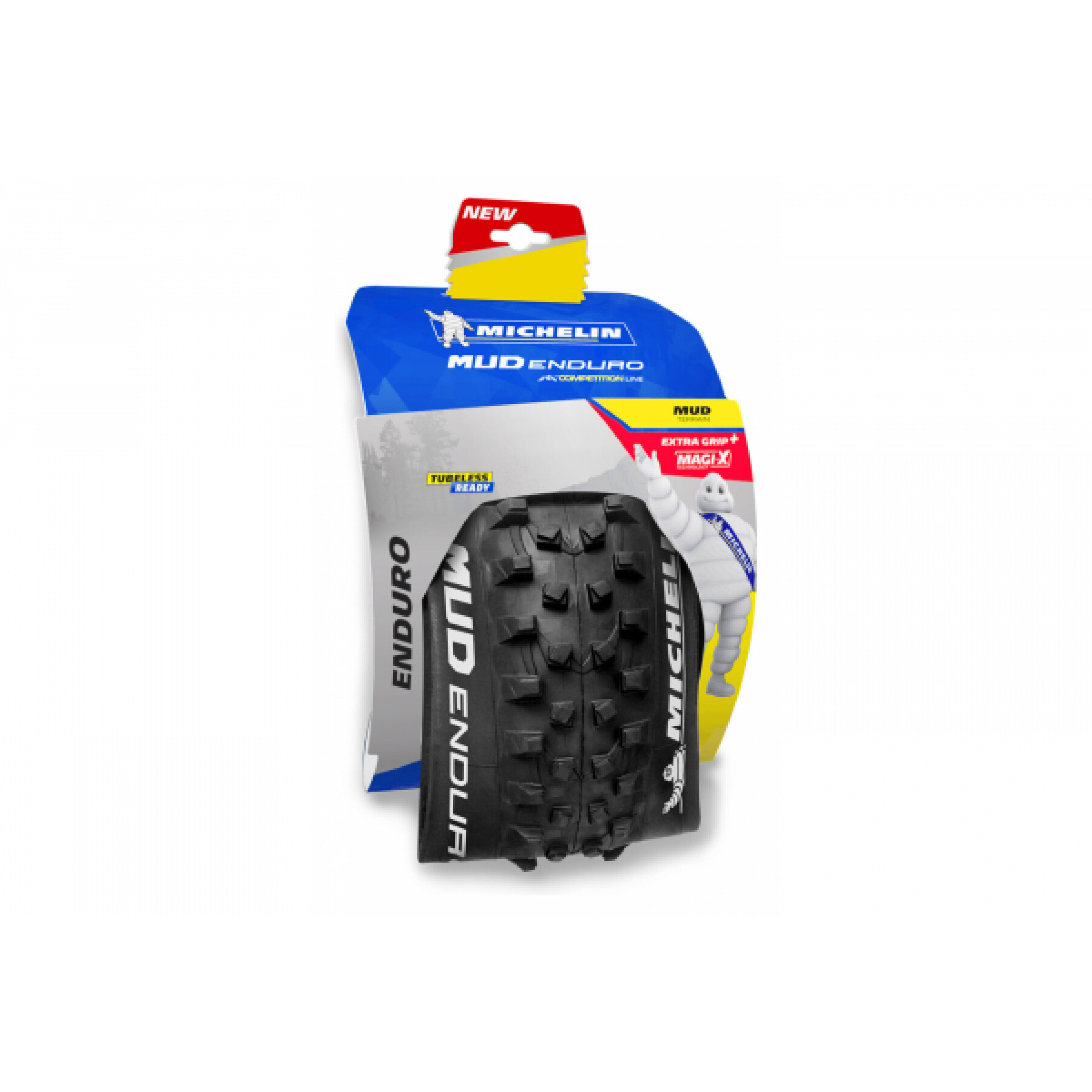 Zachte band Michelin Competition Mud Enduro magi-x 29x2.25 tubeless Ready lin Competitione 55-622