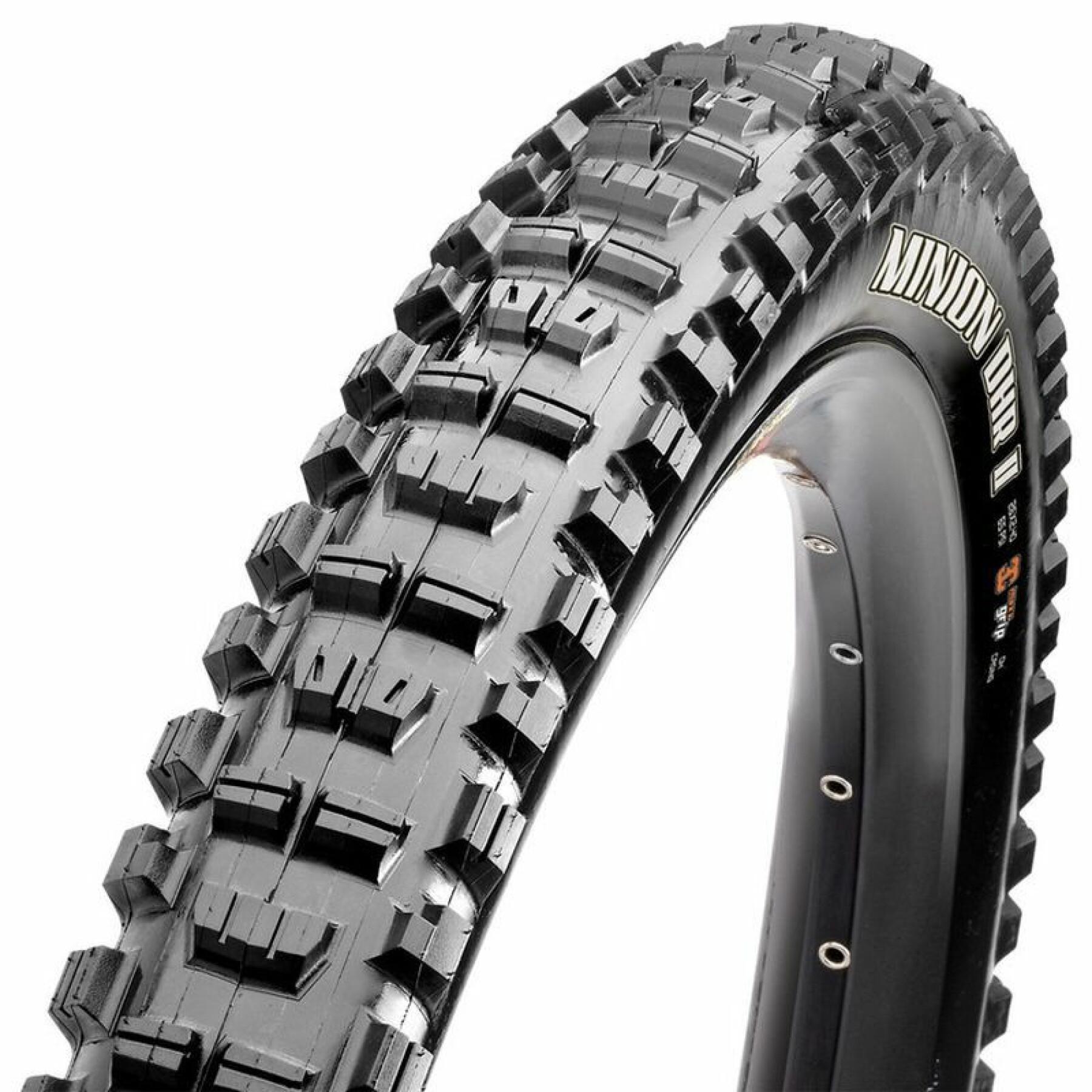 Zachte band Maxxis Minion DHR II Tubeless Ready Exo Dual Compound 27.5x2.40 58-584