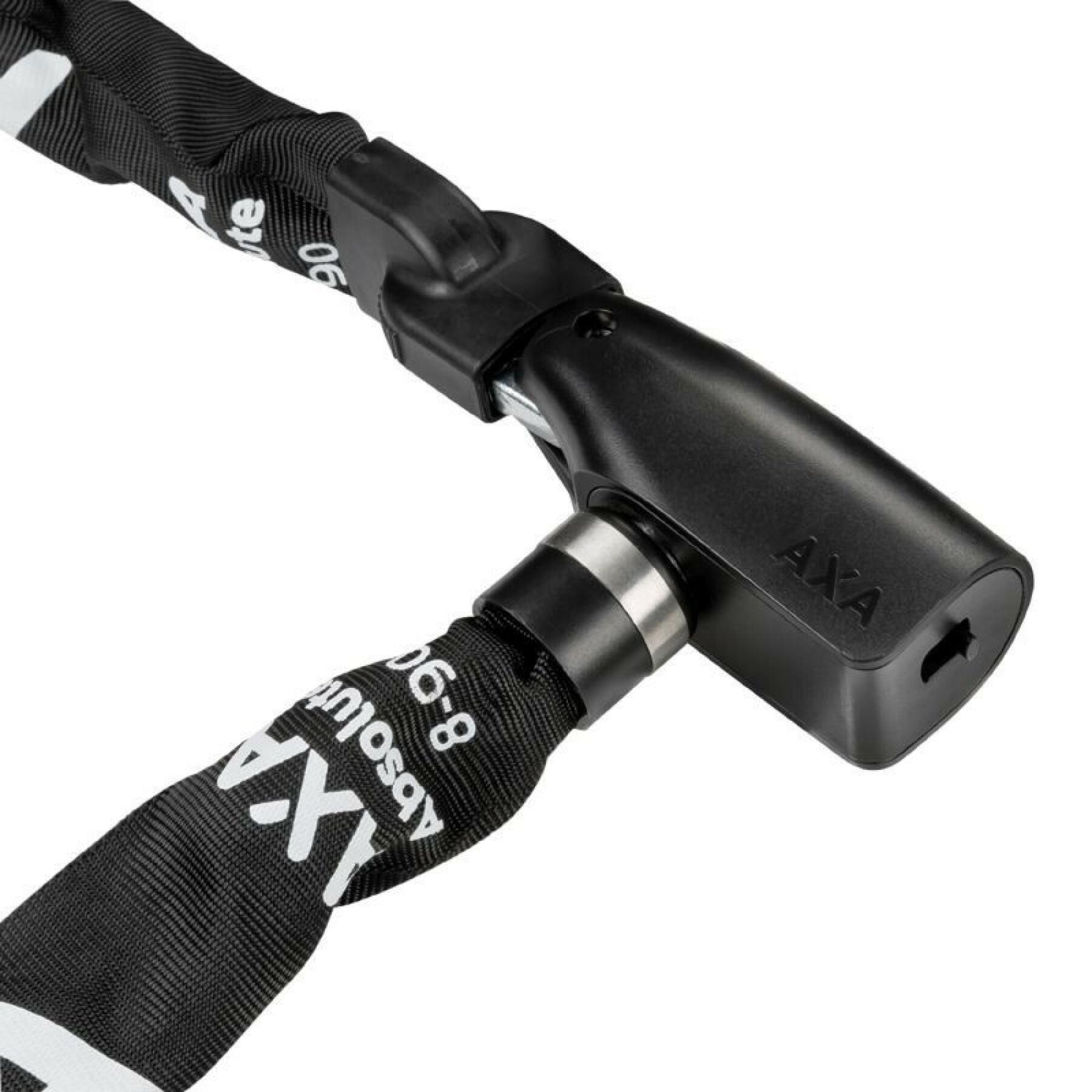 Kettingslot met sleutel, hoog beschermingsniveau voor elektrische fietsen, niveau 9/15 Axa-Basta Absolute