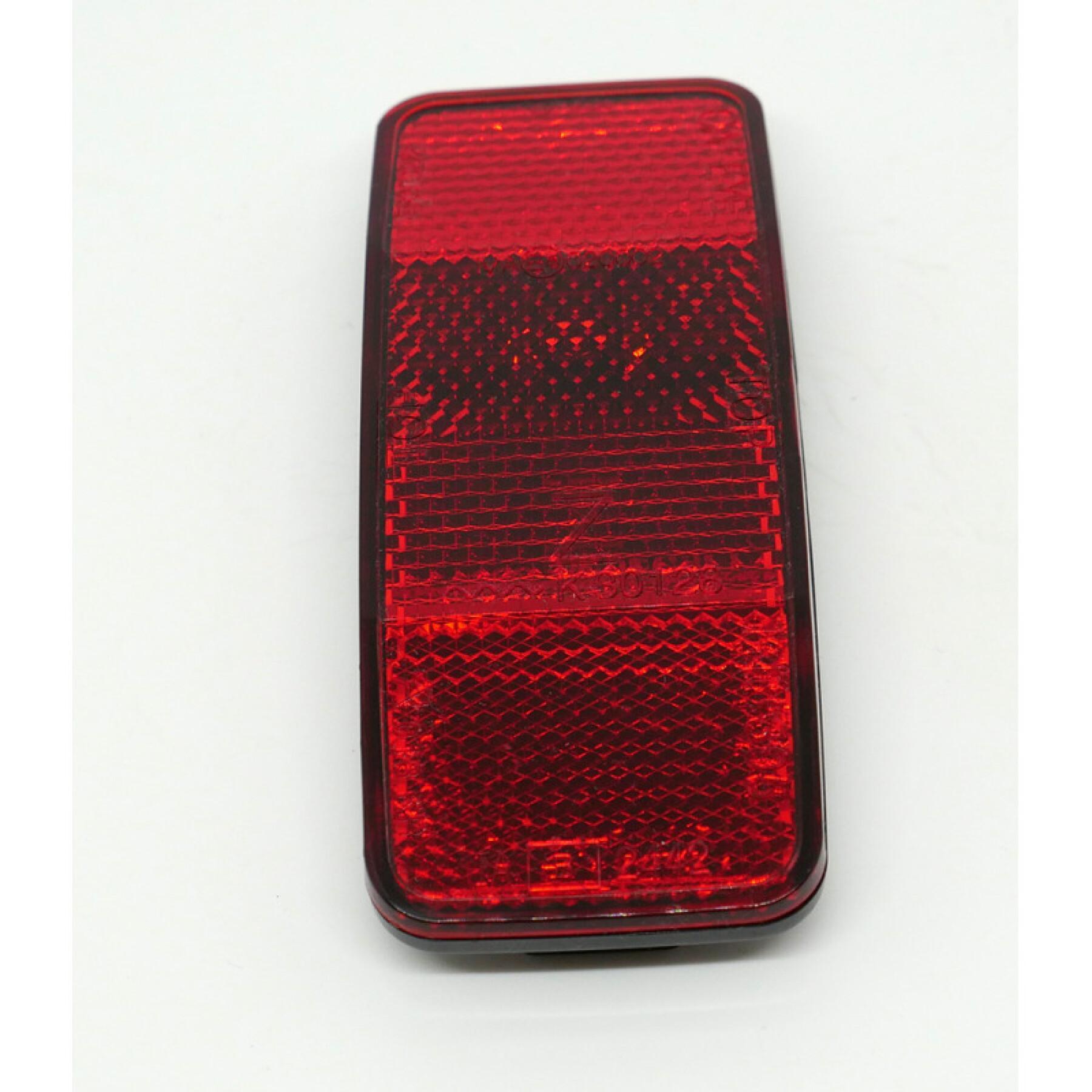 Rode reflector set gemarkeerd z & k compatibel met alle aanhangwagens Hamax