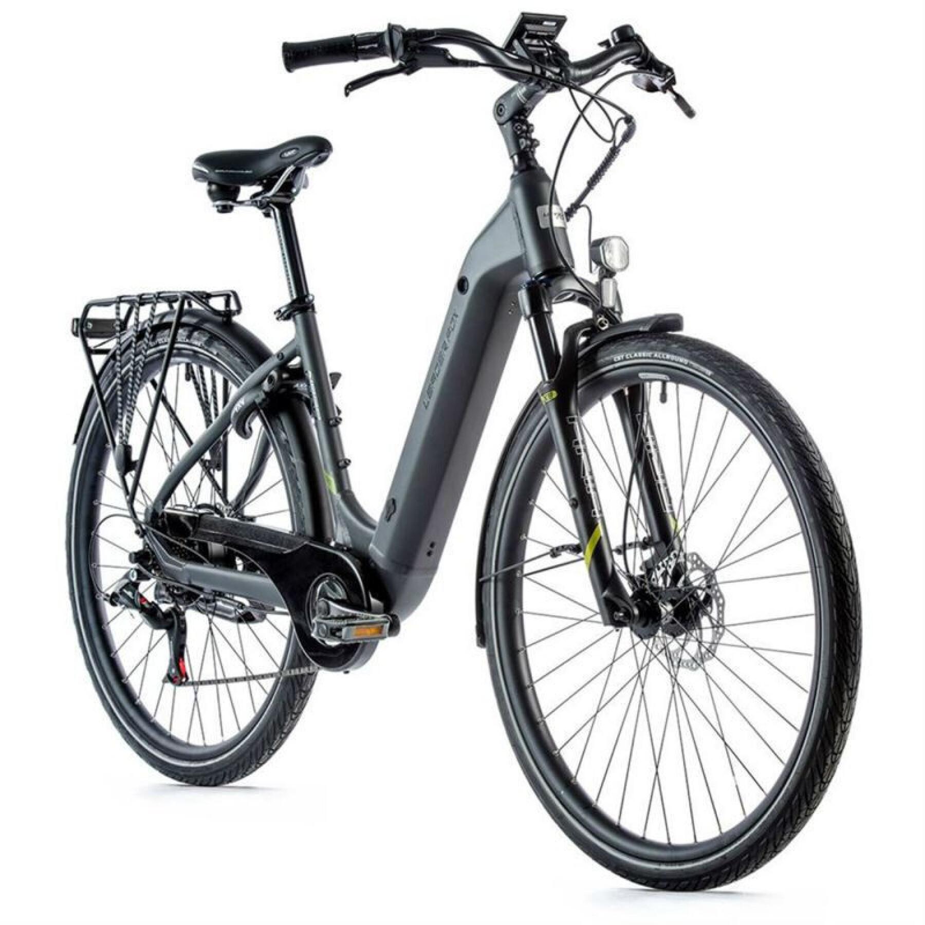 Elektrische fiets city 28 motor achterwiel Leader Fox Nara 2021 7V Bafang 36V 45NM 14AH