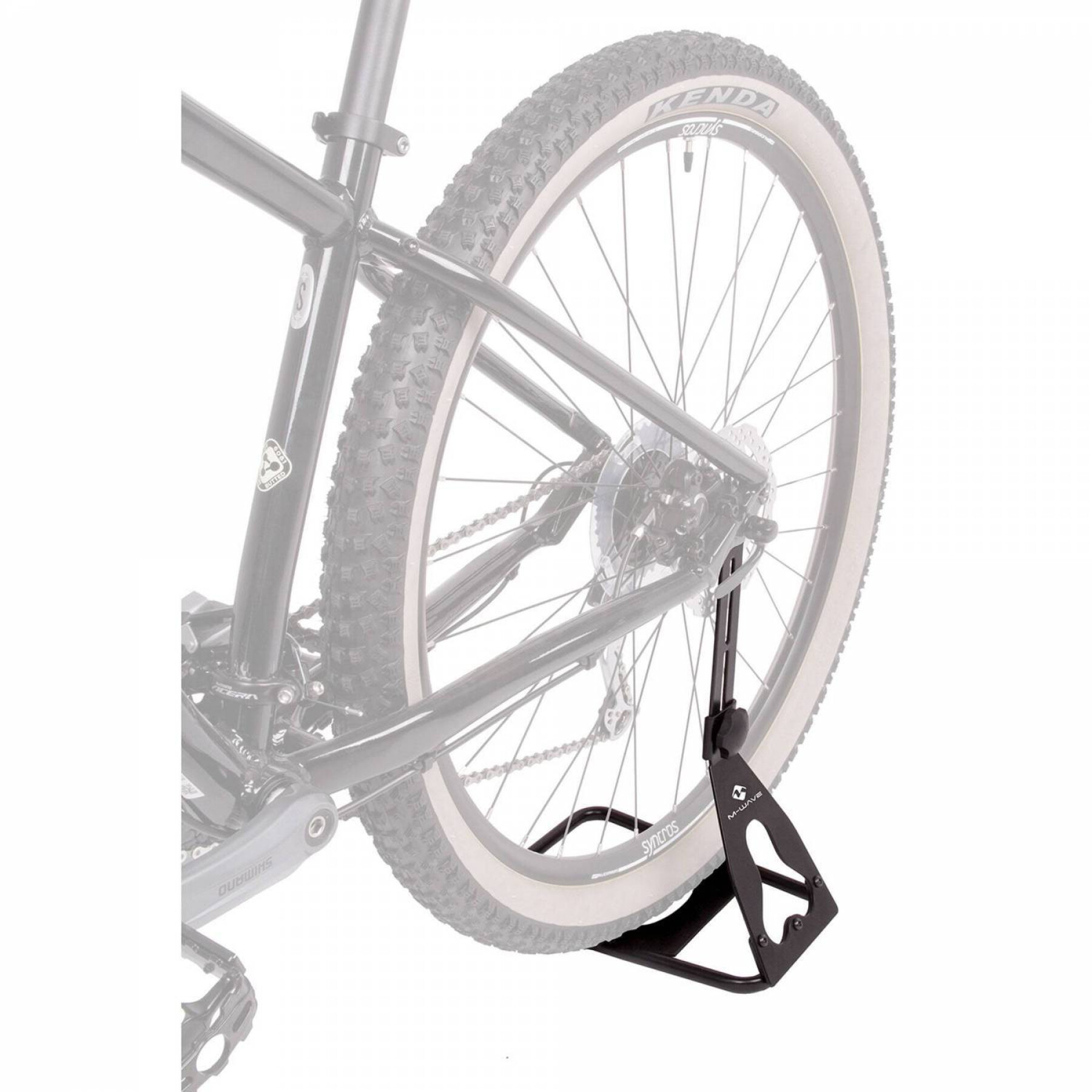 Verstelbare achterwiel fietsendrager met hoogteadapter M-Wave