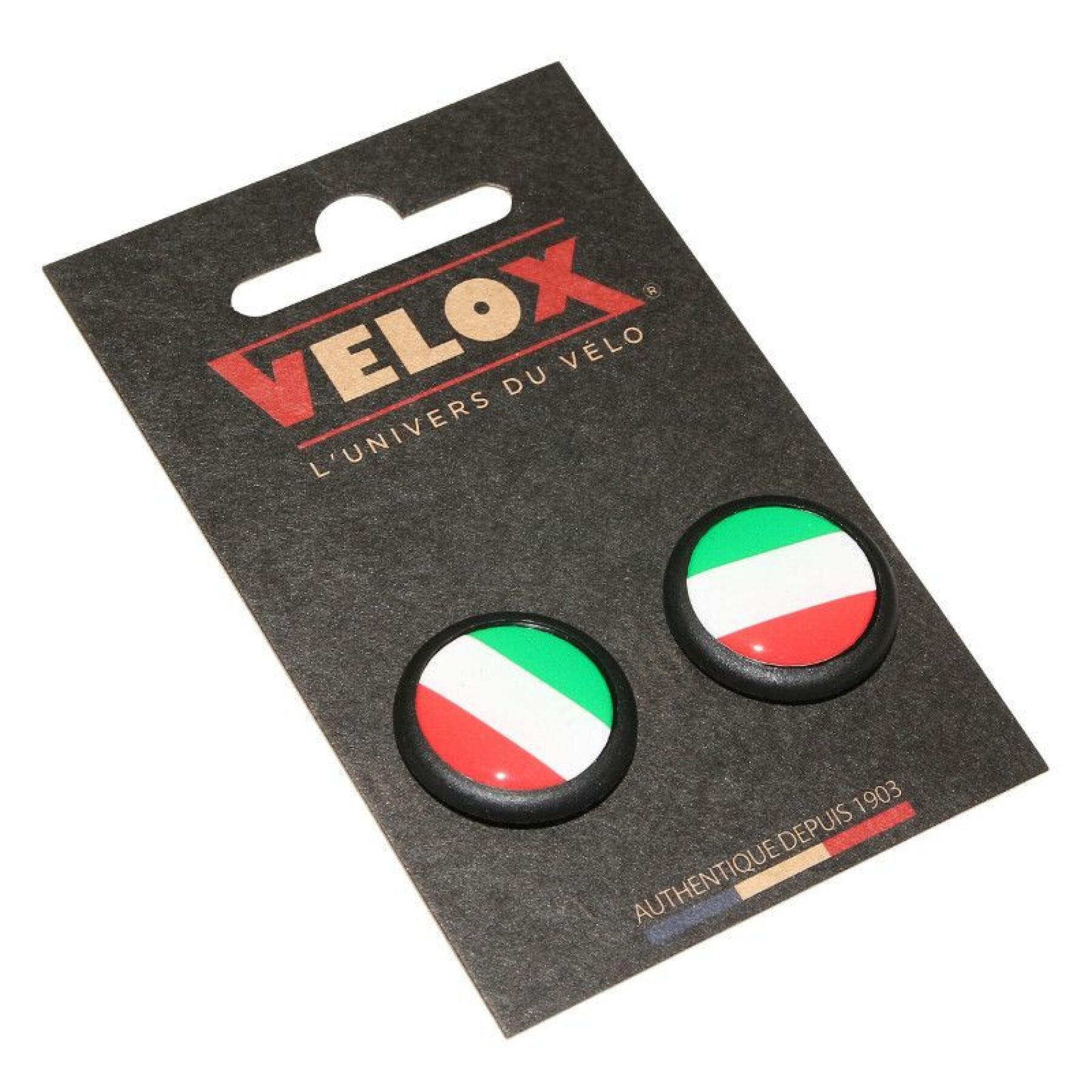 Set van 2 stuurkappen voor racefietsen Velox Doming Italië