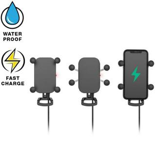 Draadloze en waterdichte ram tough-charge smartphone houder
