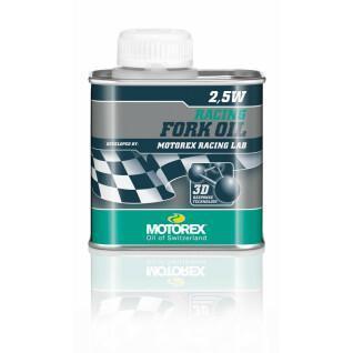 Vork olie tinnen fles Motorex Racing 2,5W