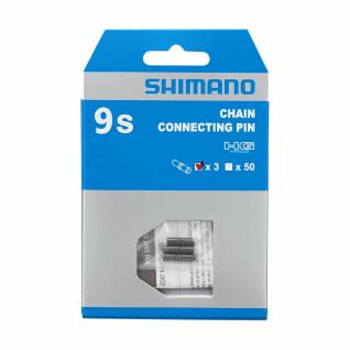 Set van 3 stuks verbindingspennen voor super smalle ketting 9v hg Shimano