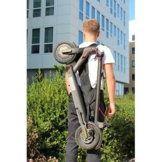 Universeel systeem voor het gemakkelijk meenemen van uw scooter Wantalis trotback
