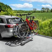 Platform fietsendrager voor 3 fietsen rapide op de trekhaak - geschikt voor 2 fietsen P2R Eufab Amber 60 kgs